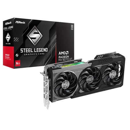 Radeon RX 9070XT Steel Legend DARK 16G　RX9070XT SLD 16G