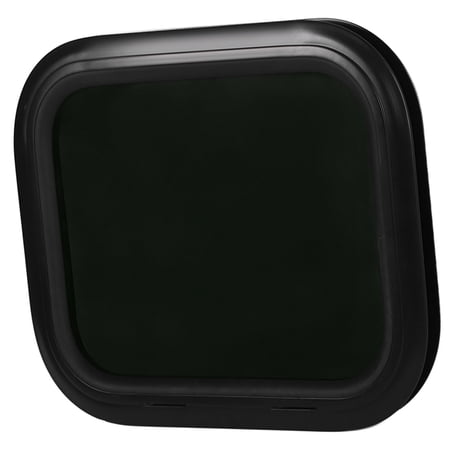 Fixed RV Window, 500 X 300mm Aluminium Alloy Waterproof Black Round ...
