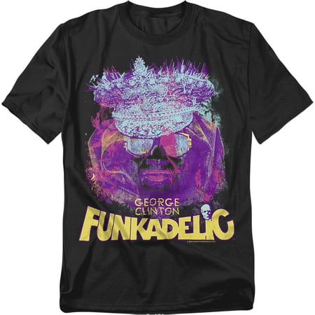 George Clinton T-Shirt Crown And Sunglasses Unisex Graphic Tee for Men & Women