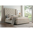 thumbnail image 2 of Pemberly Row Contemporary California King Bed in Beige Finish, 2 of 9
