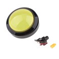 thumbnail image 4 of Botón pulsador LED tipo convexo Sunnimix de 100 mm para juegos Amarillo Interruptor de luz LED, 4 of 6