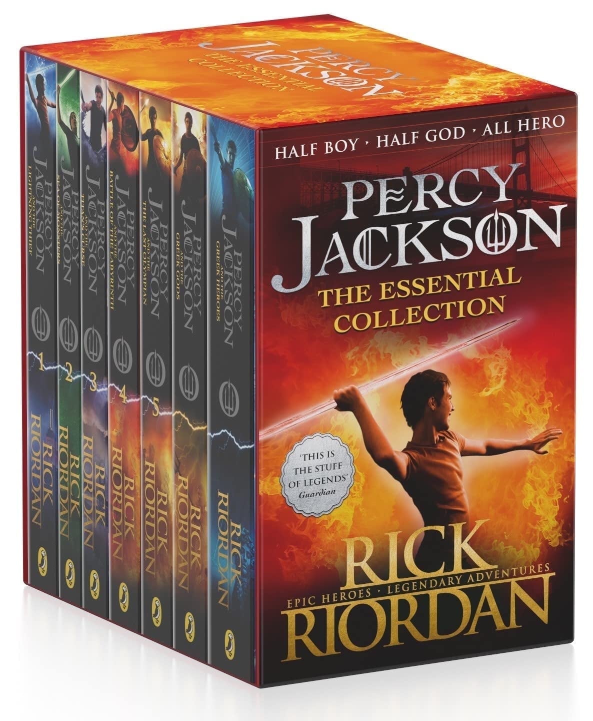 パーシー・ジャクソン ボックスセット 全6巻　洋書 Percy Jackson: 6-Book Box Set - Walmart.com