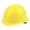 Yellow, variant on QLoztyse Hard Hat High Temperature Resistant Comfortable Comfortable to Wear Headgear Yellow