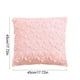 thumbnail image 3 of Specollect 1 Pcs Romantic Polyester Cushion Cover for Sofa Bedroom, Soft Pink Decorative Pillowcase, Washable & Fade Resistant for Living Room Decor and Couples Gift, 3 of 9