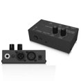 thumbnail image 3 of MA400 Headphone Preamplifier Microphone Preamplifier Audio 6.35mm & 3.5mm Headphone Outputs Mixer US Plug, 3 of 5