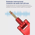 thumbnail image 2 of Sistema Inalámbrico De Micrófono Transmisor&receptor Rojo, 2 of 5