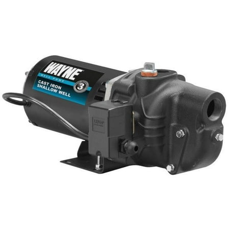 Wayne Convertible Well - WAYNE SWS100 1 HP Shallow Well Jet Pump for Wells up to 25 Ft.