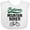 AA-White, variant on Inktastic Biking Future Mountain Biker Boys or Girls Baby Bib