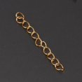 thumbnail image 1 of Cadena de Extensión Baoblaze Plata 925 Dorada Fabricación de Joyas Estilo 1-3.3cm, 1 of 8