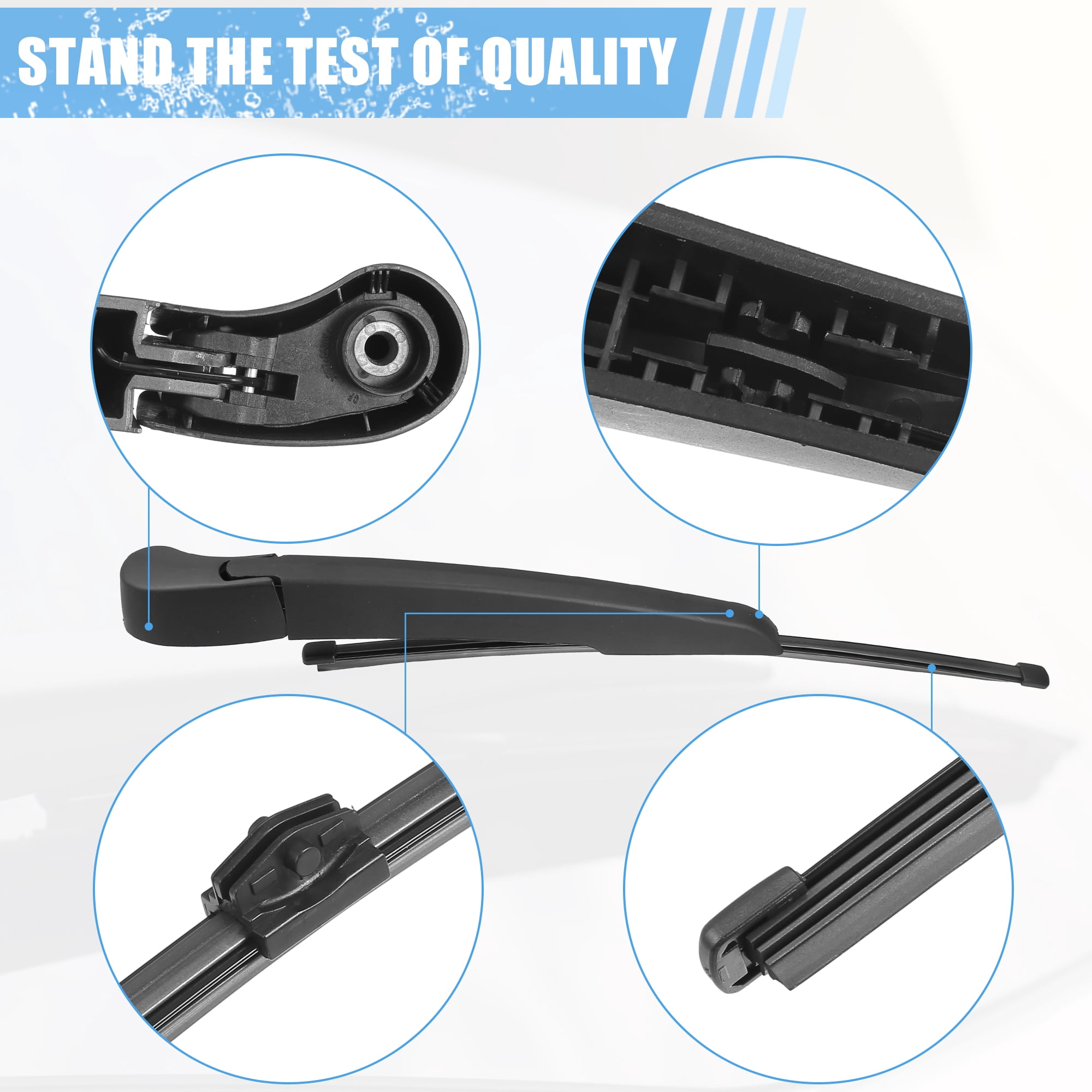 Unique Bargains Rear Wiper Arm Set for BMW X1 F48 2015-2022 and X2 F39 2018-2023