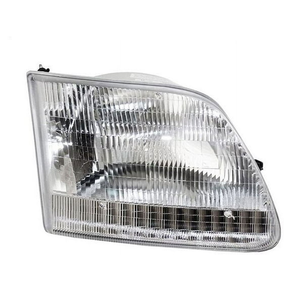Right Passenger Side Headlight Assembly - Compatible with 1997 - 2002 Ford Expedition 1998 1999 2000 2001
