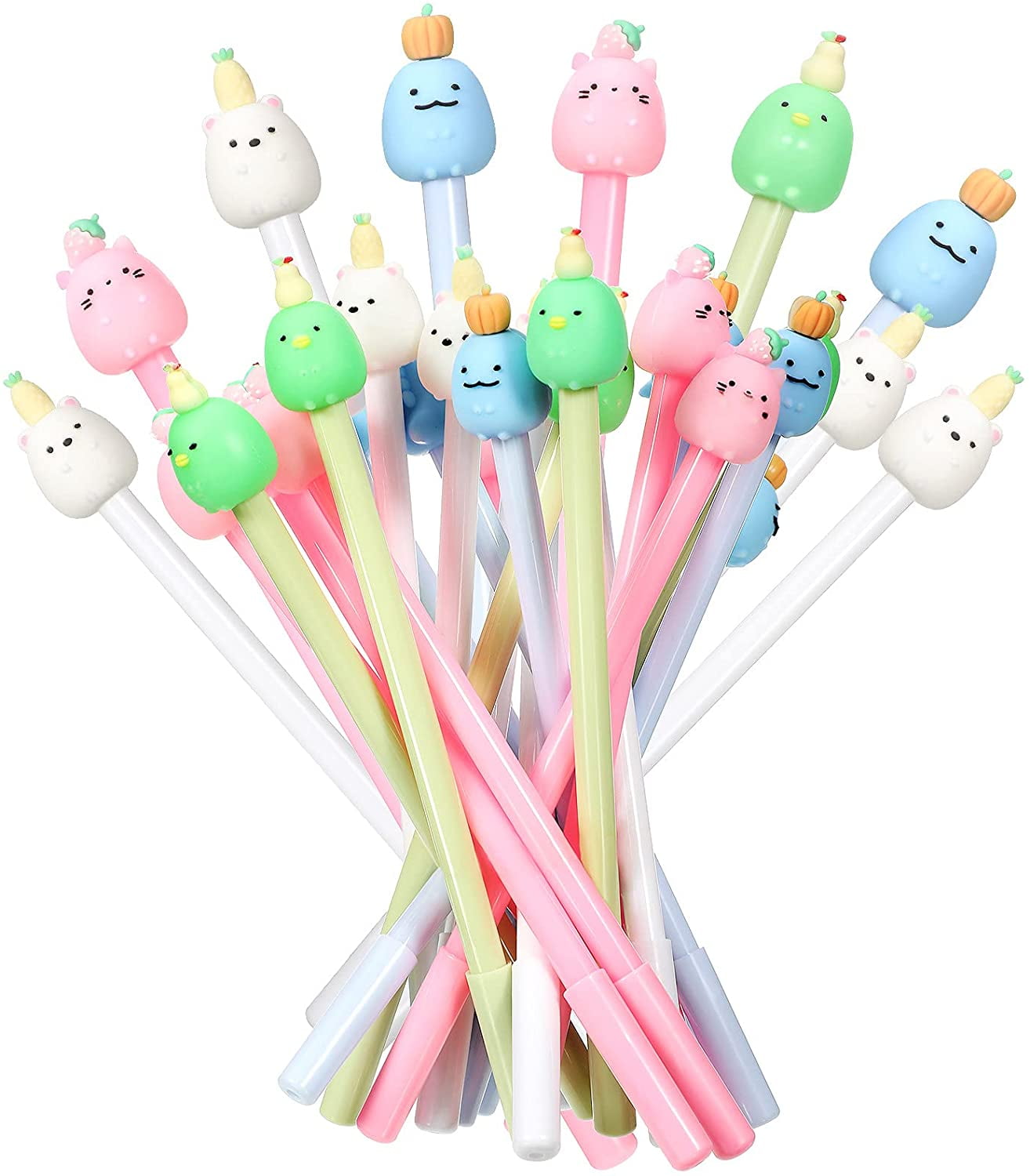 Kawaii Fruits Writing Pen Cute Ballpoint Pen Black Ink Gel Pen Office Supplies Kawaii Fruits Writing Pen Cute Ballpoint Pen Black Ink Gel Pen Office Supplies