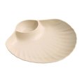 thumbnail image 2 of Divided Snack Serving Tray with Compartment, Plastic Chip and Fry Platter for Home Kitchen Party Tableware, 2 of 7