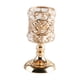 thumbnail image 5 of Candelabros dorados, candelabros de pilar, soportes para velas de té, centros de mesa 11cmx21cm, 5 of 9