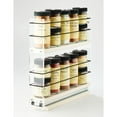 thumbnail image 1 of Vertical Spice 2x2x11 Inch 2 Tier Spice Rack Organizer for 10 Spice Jars, 1 of 8