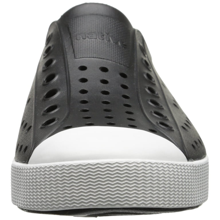 Native Jefferson Adult Shoes - Jiffy Black/Shell White  display picture 1