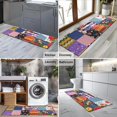 thumbnail image 2 of Pioneer Flower Floral Print Pattern Kitchen Rug Mat,Kitchen Runner Rugs Non Skid Washable,Decorative Kitchen Floor Mats for Kitchen,Sink,Laundry,17"X47", 2 of 5