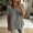 Gray1, variant on Kojanyu Women's Cotton Linen Short Sleeve T-Shirts Casual Loose Round Neck Summer Tops 2026, S-XXL