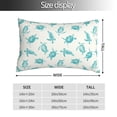 thumbnail image 2 of Balery Turtle Funda de Cojín Estampada, Regalos para Mujeres, Regalos de Amor para Ella, Regalos para Novia o Esposa, Funda de Almohada-20"x30", 2 of 6