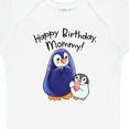 thumbnail image 4 of Inktastic Happy Birthday, Mommy- Cute Penguins Boys or Girls Baby Bodysuit, 4 of 5