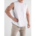 thumbnail image 6 of Wancir Men's Sleeveless UPF 50+ Swim Shirts Quick Dry Workout Tank Top UV Protection Running Gym Muscle T Shirts, 6 of 8
