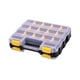 thumbnail image 5 of Organizador de herramientas de doble cara con 34 compartimentos para clavos y pernos, versátil y seguro. Amarillo, 5 of 8