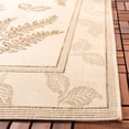 thumbnail image 5 of Safavieh Courtyard Euler Floral Indoor/Outdoor Area Rug, Natural/Brown, 5'3" x 7'7", 5 of 10