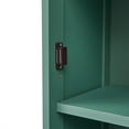 thumbnail image 6 of Ktaxon Freestanding Tall Bathroom Storage Cabinet Linen Tower with Drawer, Door, Open and Concealed Shelves for Living Room Laundry room Bedroom, Green, 6 of 18