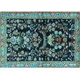thumbnail image 1 of Ahgly Company Indoor Rectangle Animal Light Blue Traditional Area Rugs, 8' x 12', 1 of 4