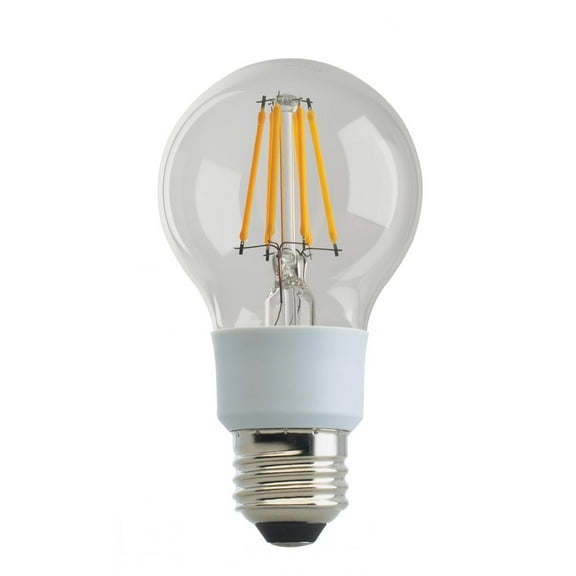9 Watt A19 LED; Clear; Medium base; 3000K; 1100 Lumens; 120 Volt