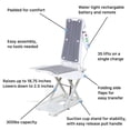 thumbnail image 3 of BathLyft a bath lift chair that reclines, raise and lowers you into the tub., 3 of 8