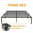 thumbnail image 5 of Canddidliike 14 Inch Full Size Metal Platform Bed Fram, Mattress Foundation for Bedroom - Black, 5 of 8