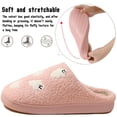 thumbnail image 5 of BERANMEY Halloween Slippers for Women Perfect Soft Plush Comfy Warm Slip-On Cute Womens Slippers Indoor Fluffy House Slippers for Women and Men Non-slip Fuzzy Flat Slides, 5 of 8