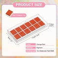 thumbnail image 2 of Uxcell 12Pcs Watercolor Paint Refill, 4g Solid State Watercolor Paint Set for Art Crafts Painting Supplies, Orange Red, 2 of 7