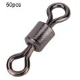 thumbnail image 2 of Juego de 50 pasadores giratorios n.° 8 para accesorios de pesca suaves, de acero inoxidable, 2 of 8