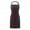 Brown, variant on mnjin 2pc adjustable water resistance pocket women men chef cooking kitchen apron green
