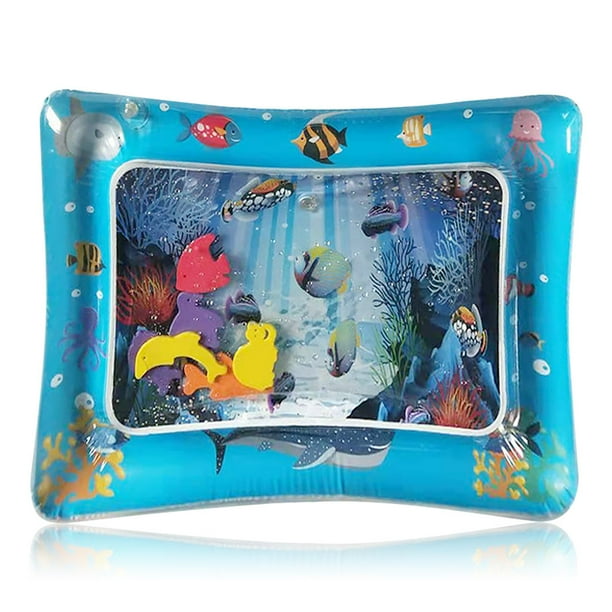 Colchoneta inflable de PVC para jugar con agua, suelo interior, tapete de aprendizaje para bebés, juguete grueso para niños y niñas, regalos de Año Nuevo de verano tipo 3 Inevent FN001698-03