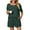 Z-Green, variant on UVN 2 Piece Pajama Sets for Women Short Sleeve Top and Shorts Sleepwear Casual Lounge Set with Pockets