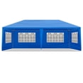thumbnail image 2 of ALFRESCO 10'x20' Waterproof Outdoor Party Tent with 6 Removable Sidewalls - Perfect for Patio Weddings, Blue, 2 of 8