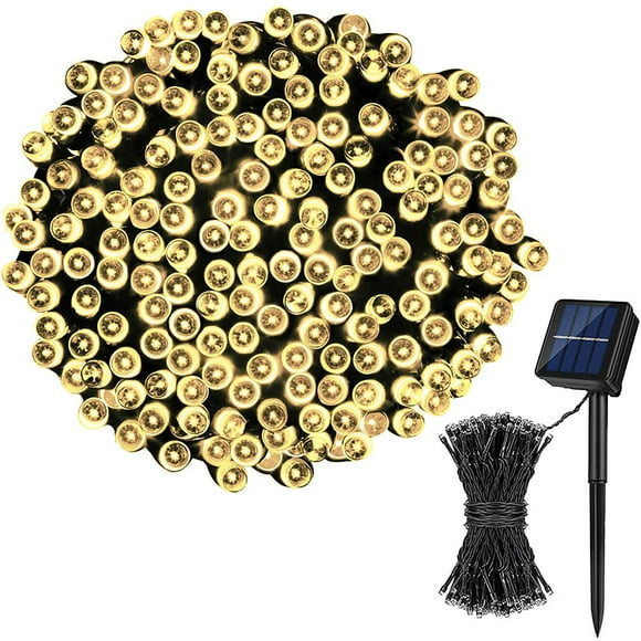 MesaSe 12m/39.36ft Solar Power Led String Light Waterproof Outdoor Garden Light String Christmas Festival Celebration Decoration String Lights for Yards Lawns Pathways Fences