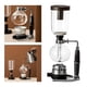 thumbnail image 3 of Cafetera de sifón de vidrio Cafetera de vacío Olla de sifón para cocina y hogar 160x95x350mm, 3 of 9