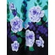 thumbnail image 4 of Más el tamaño de impresión de la flor de tuberías abotonado Túnica Tee Rosegal  Camisetas tallas grandes, 4 of 5