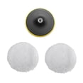thumbnail image 6 of Drill Attachment Tool Polishing Pad Polishing Mop Auto Buffer Kit R9P3, 6 of 7