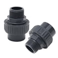 thumbnail image 1 of 2Pcs Pool Pump Connector External Thread Union External Thread Quick Connector, 1 of 8