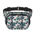 thumbnail image 1 of Disketp Cute Poodle Dog Riñonera de Doble Capa, Bolsa de Cintura Ajustable para Viajes, Correr y Senderismo, Riñonera Ligera para Hombre y Mujer, 1 of 9
