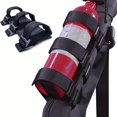 thumbnail image 5 of HLONK 2pcs Nylon Car Trunk Fire Extinguisher Mounting Straps with Protective Sleeve - Secure & Prevent Damage to Fire Extinguisher  Black, 5 of 5