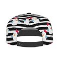 thumbnail image 4 of Fotbe Cute Chicken Flat Bill Visor Cap Classic Snapback Hat Polyester Foam Trucker Hat Trucker Cap Adjustable Baseball Cap, 4 of 9