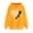 Yellow, variant on LOVZFMLL Essentials Hoodie Classic Heart Print Long Sleeve Hooded Pullover Fall Clothes 2025 Women Fashion Comfort Streetwear Tops