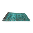 thumbnail image 2 of Ahgly Company Indoor Rectangle Abstract Light Blue Modern Area Rugs, 5' x 8', 2 of 4