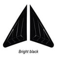 thumbnail image 1 of 1 Pair Black Rear Side Window Louvers Cover Fit For A3 S3 8V for Sedan 2014-2020, 1 of 9
